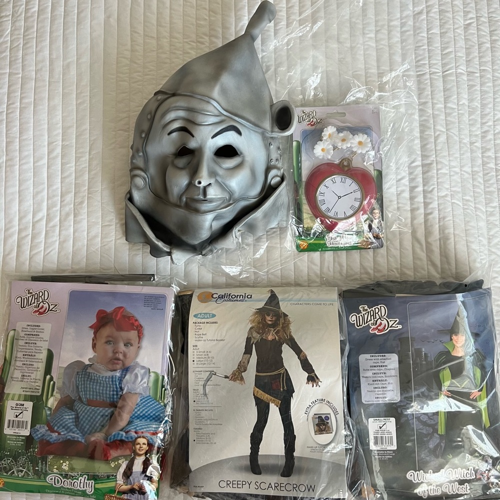 Family Bundle Wizard of Us costumes
